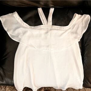 Elegant Off-Shoulder White Top